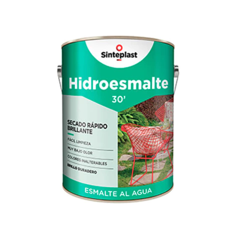 Esmalte al Agua Secado Rapido Brillante Colores 4 Lts Sinteplast - comprar online