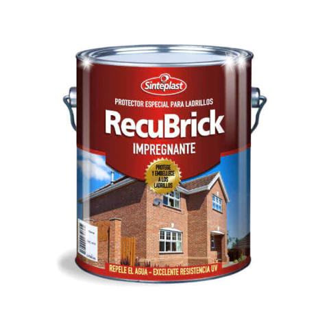 Recubrick Impermeabilizante Ladrillos Satinado 1 Lt Sinteplast - comprar online