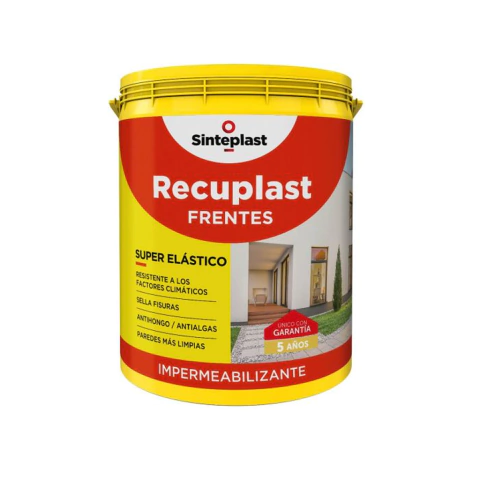 Impermeabilizante Recuplast Frente Rojo Colonial 1 Lt - comprar online