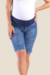 Bermuda Gestante Jeans com Lycra - Estonada Azul Claro na internet