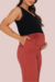 Calça Gestante Pantalona Slim - Flame - comprar online