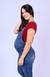 Jardineira Jeans Gestante