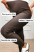 Calça Legging Gestante - Montaria Marrom - D'Rafa - Moda Gestante
