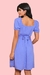 Vestido Grávida Com Manga - Eva Azul - comprar online