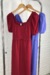 Imagem do Vestido Grávida Com Manga - Eva Azul