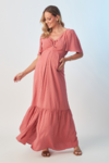 Vestido Longo Grávida - Alana RS