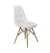 Silla eames capitone tapizada base madera en internet