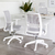 Silla de escritorio Mint Blanca - comprar online