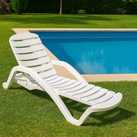 Camastro reposera plastica Tulum - comprar online