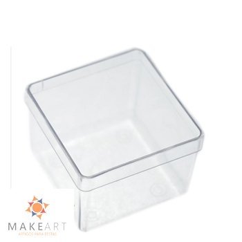 CAIXINHA ACRÍLICO 6X6 TRANSPARENTE PCT 10 UND