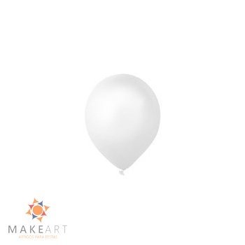 BALÃO PIC PIC Nº 5 BRANCO PCT 50 UND