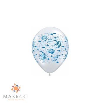 BALÃO PIC PIC Nº 10 FUNDO DO MAR PCT 25 UND