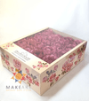 FORMA DECORATIVA PARA BOMBONS BELA, ROSE CLARO CXA 40 UND