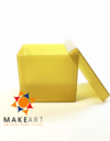 CAIXINHA QUADRADA PS DOURADO PCT 10 UND