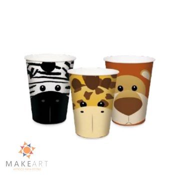 COPO PAPEL SAFARI PCT 08 UND