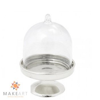 CÚPULA PARA DOCES PRATA PCT 06 UND
