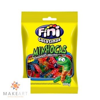 GELATINA MINHOCAS 100G