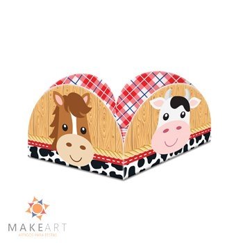 FORMINHA DE DOCE FAZENDINHA PCT 50 UND - comprar online