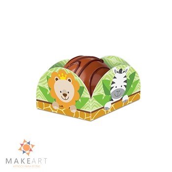 FORMINHA DE DOCE SAFARI PCT 50 UND