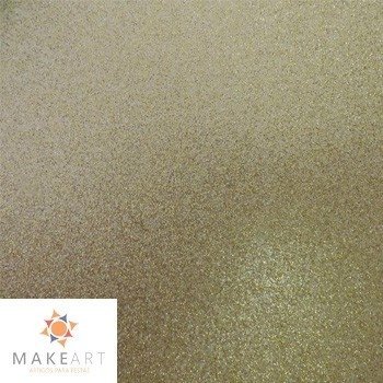 FOLHA DE SCRAP GLITTER DOURADO