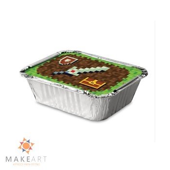 TAMPINHA MARMITINHA PIXELS PCT 08 UND