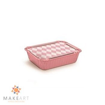 MARMITINHA LOSANGO ROSA PCT 12 UND