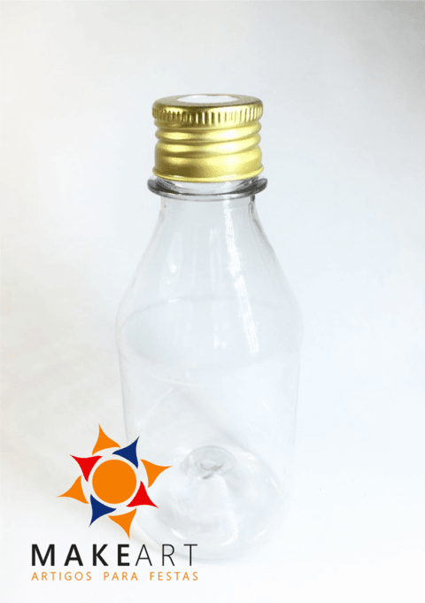 GARRAFA PET DOURADO 200 ML