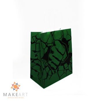 SACOLA KRAFT HULK
