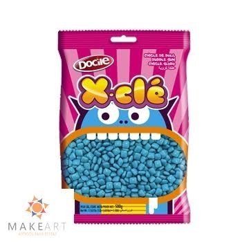 CHICLETE X-CLÉ TUTTI-FRUTTI AZUL 500G