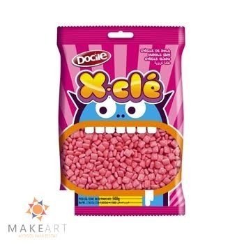 CHICLETE X-CLÉ TUTTI-FRUTTI ROSA 500G