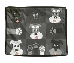 Funda L antidesgarro Schnauzer gris en internet