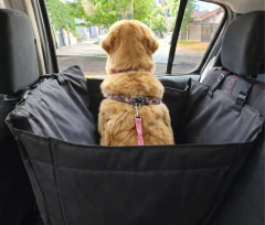 CUBRE ASIENTO AUTO L PRE VENTA cubo negro - Mundo Pepa Pets