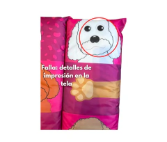 COLCHONETA PERRO GRANDE - CANICHE FUCSIA OUTLET - comprar online