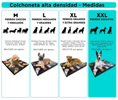 Imagen de COLCHONETA XXL PLACA GOMA ESPUMA GIGANTE MESTIZOS TURQUESA