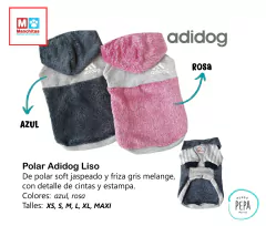BUZO POLAR SOFT ADIDOG - ROSA - Mundo Pepa Pets