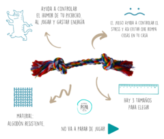 Imagen de JUGUETE SOGA NUDOS