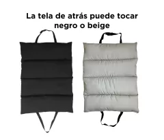 COLCHONETA AUTO / PASEO BEAGLE GRIS - Mundo Pepa Pets