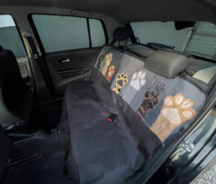 Imagen de FUNDA PARA AUTO Y CAMIONETA PATITAS GRIS