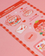 Plancha de sticker Dominique - Papel Washi - Strawberry Style