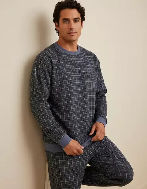 Pijama Manga Larga Yacard Talle espcial PAYTITY P26E - comprar online