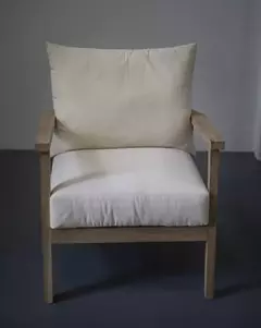 POLTRONA PIPE - Solo estructura de madera sin almohadones - comprar online