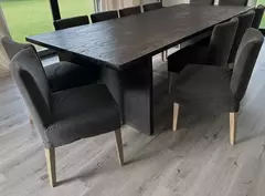 MESA KOTA DE COMEDOR NEGRA - comprar online