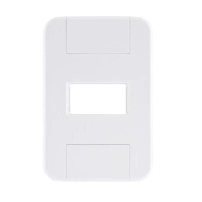 Placa Tramontina Tablet 4x2 para 1 módulo Horizontal