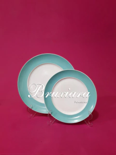 Prato Linha Versa Azul Claro