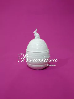 Ovo com Coelho - Bruxiara Porcelanas
