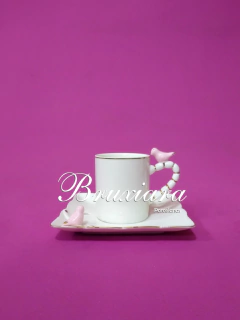 Imagem do Xicara de café c/pires Passarinho