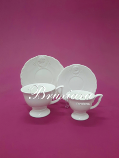 Xícara c/pires Queen - comprar online