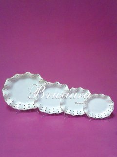Travessa Oval com Filete Ouro - comprar online