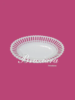 Travessa Oval Vazada c/ 4 Pés - comprar online