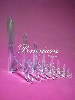 Suporte Plástico Transparente - Atacado - comprar online